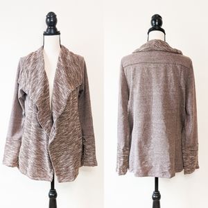 NWT Oddi Marled Sweater Jacket, Size Small/Medium